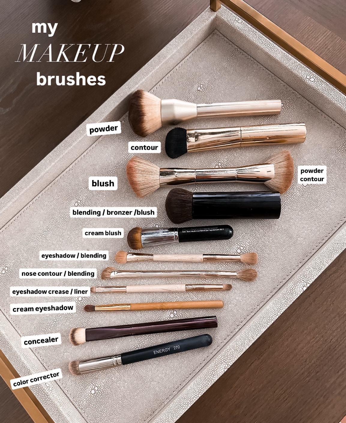 My makeup brushes! Some are new, most I’ve had for years. Thats why the Tarte brushes I’m linking are a slightly darker wood, but they are the same! 👌🏼 

#LTKfindsunder50 #LTKbeauty #LTKfindsunder100