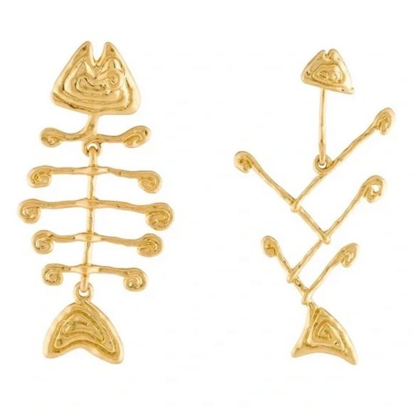 Tory Burch Wire Fish Mismatched Earrings | Poshmark