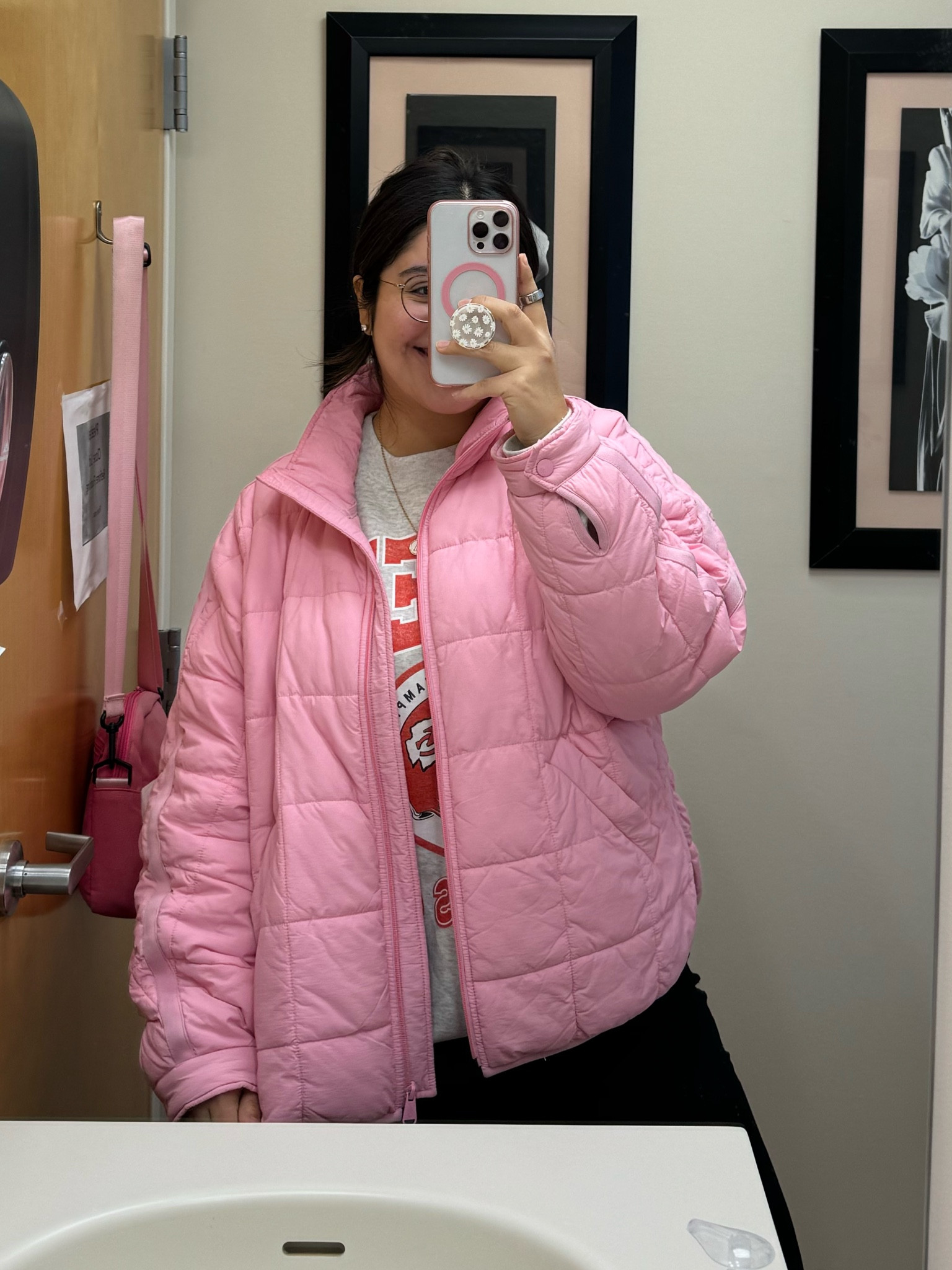 Comfy cozy running errands outfit!
Wearing the Large in the puffer & sweatshirt and pants!

#LTKmidsize #LTKfindsunder50 #LTKSeasonal