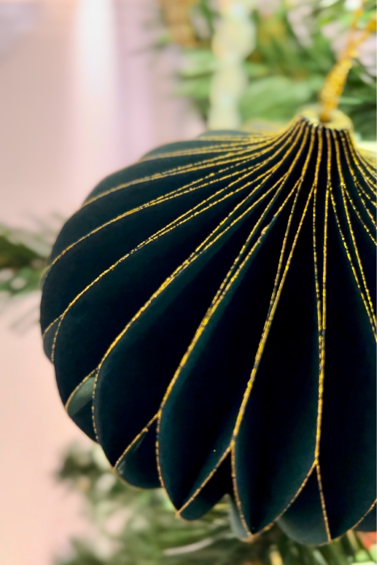 Beautiful Christmas tree ornaments from Amazon! 12 pieces hanging paper honeycomb decorations magnetic glitter edge ornaments vintage. 

#LTKHome #LTKSeasonal #LTKHoliday