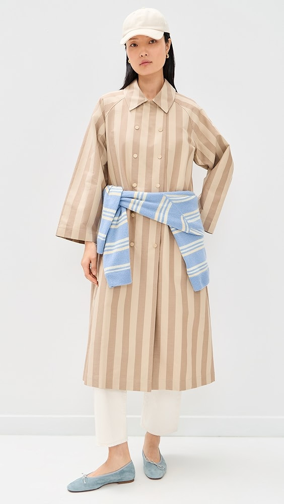 Striped Trench Coat | Shopbop