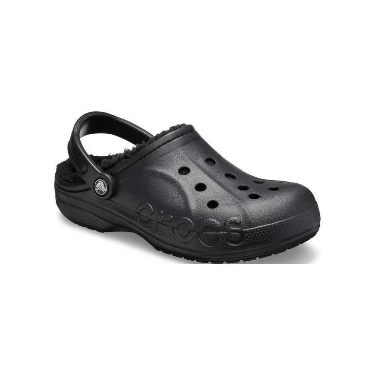 Crocs Men's and Women's Unisex Baya Lined Clogs, Sizes 4/6-13 | Walmart (US)