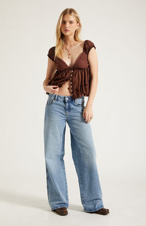 Pacsun Casey Low Rise Baggy Jeans Astrid | PacSun