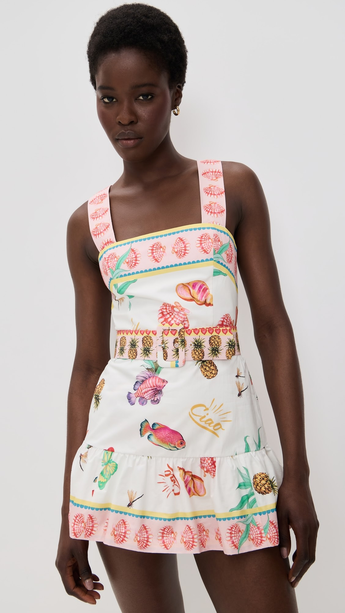 Amanda Uprichard Lena Skort Romper | Shopbop | Shopbop