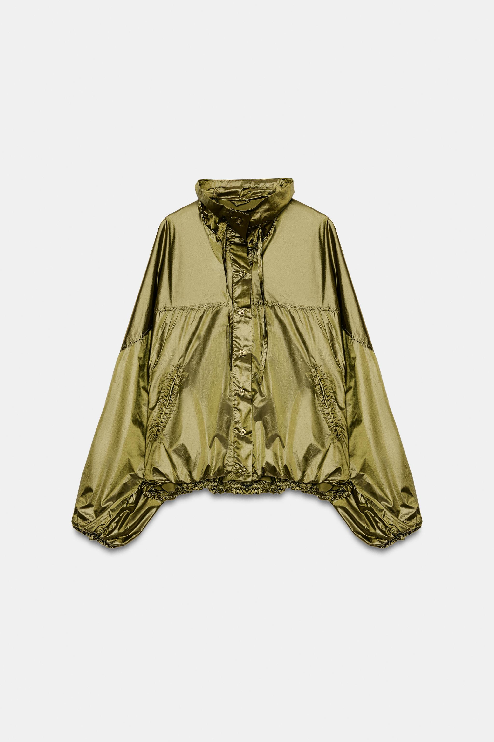 OVERSIZED NYLON JACKET | Zara US