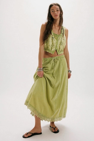 Madelyn Cotton Maxi Skirt Set | Free People (Global - UK&FR Excluded)