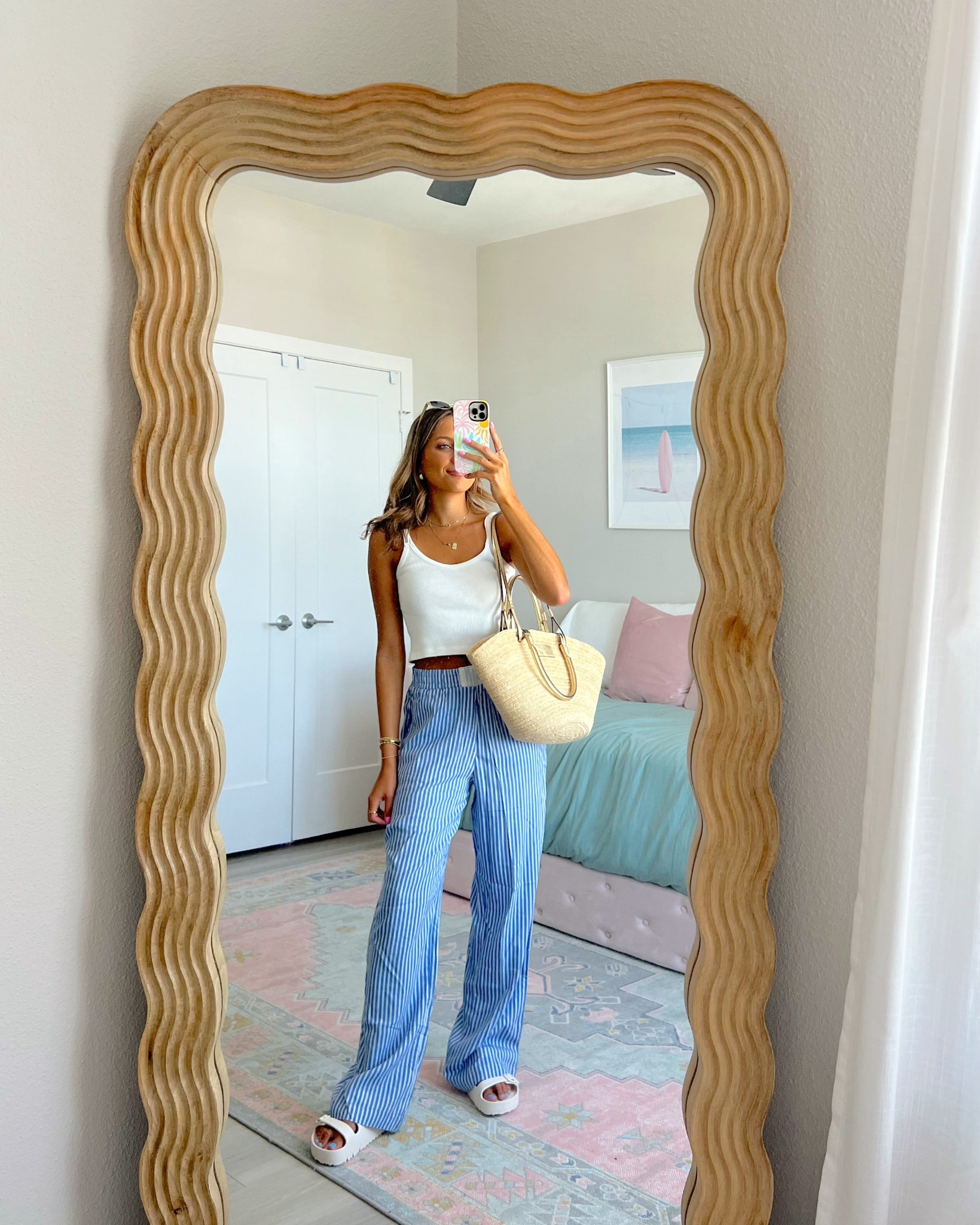 summer outfit idea from Buckle! 💕 wearing an XS in these linen pants 