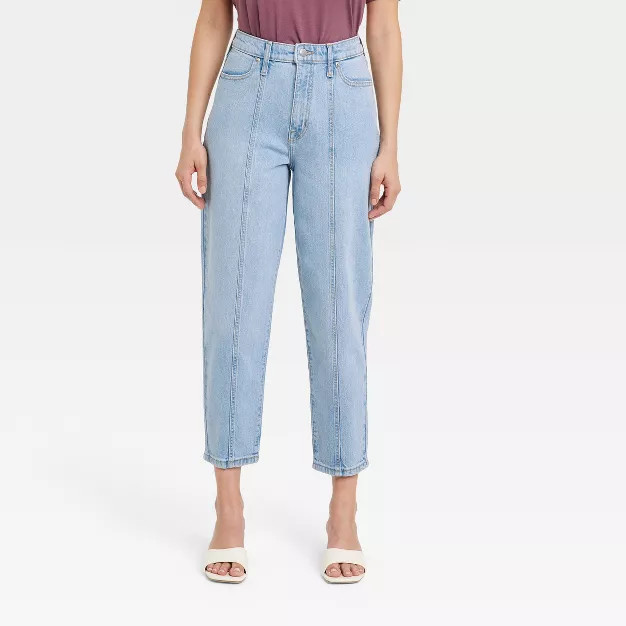 Women's High-Rise Carrot Leg Denim Pants - A New Day™ | Target