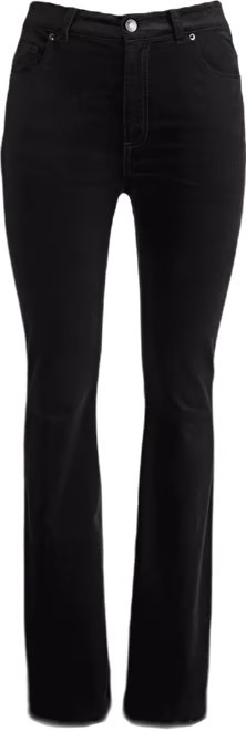 Newport Slim Straight Velvet Pant - Black | Boston Proper | Boston Proper