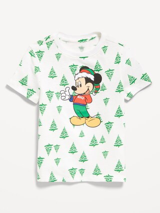 Disney© Mickey Holiday Unisex Graphic T-Shirt for Toddler | Old Navy (US)