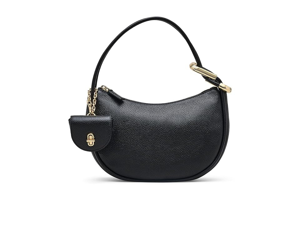 Marc Jacobs The Dual Hobo Bag Women's Handbags Black, Leather | Zappos