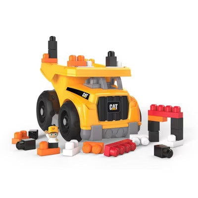 Mega Bloks CAT Large Dump Truck Construction Set | Target
