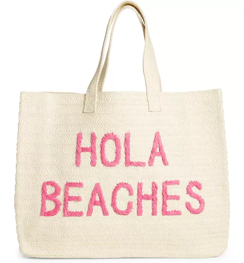 Hola Beaches Tote Bags