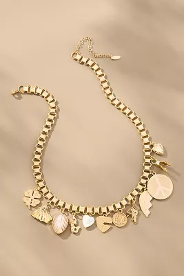 Mixed Charm Necklace | Anthropologie (US)