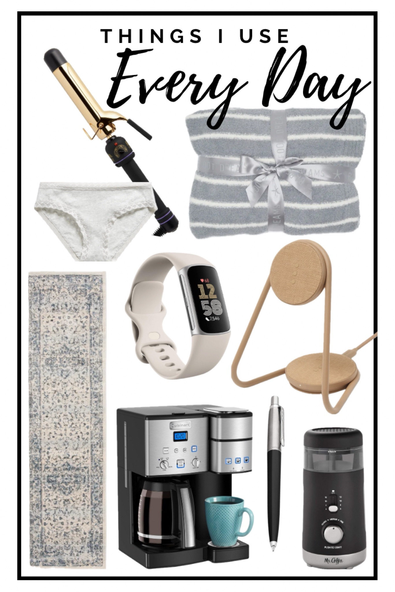 All the things I use every day 

#LTKFindsUnder50 #LTKHome #LTKBeauty