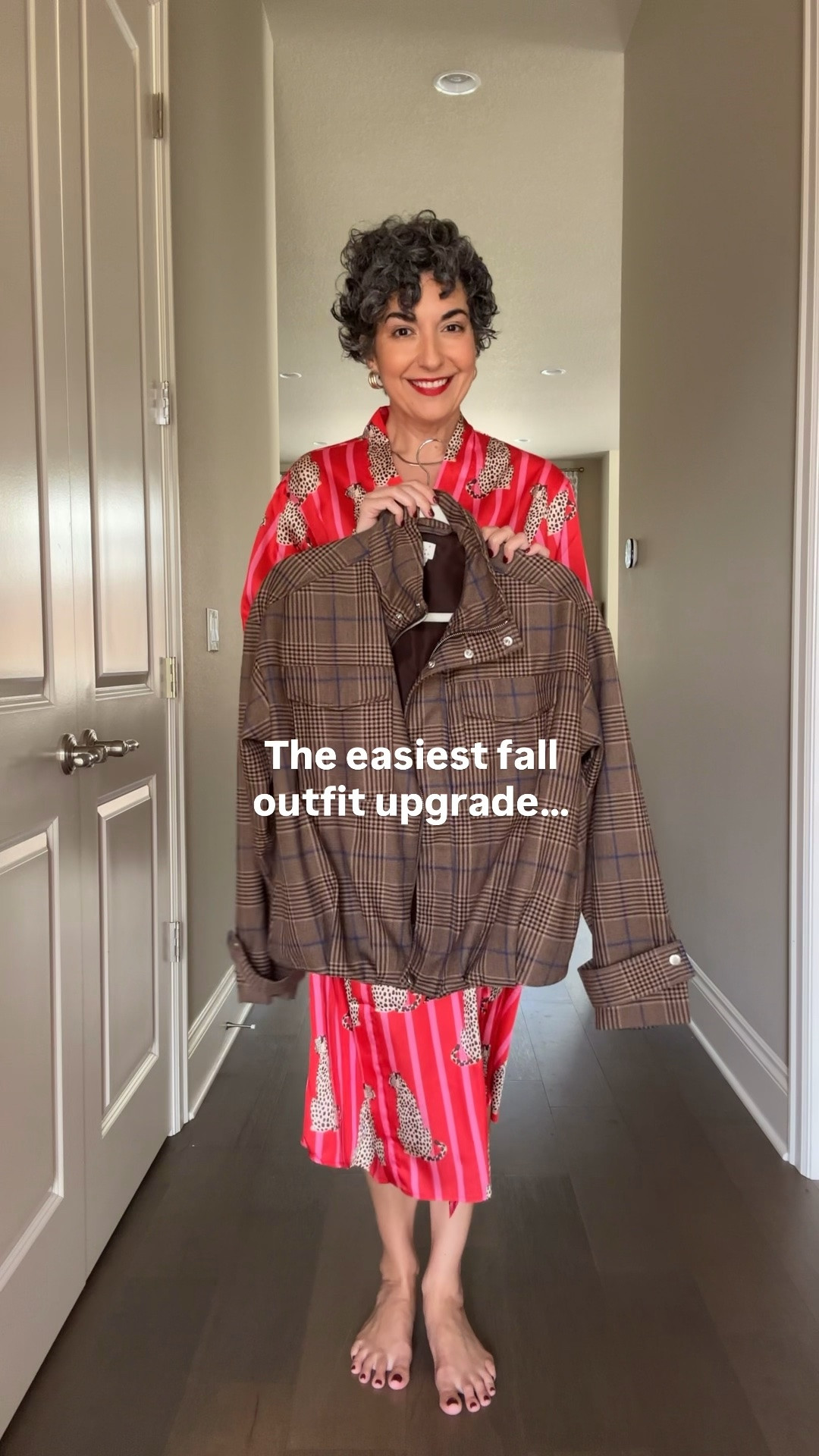 Mad about plaid! This jacket takes every outfit up a notch. Runs TTS to slightly oversized. I’m in a small. Styling it here by request!

#LTKSeasonal #LTKOver40