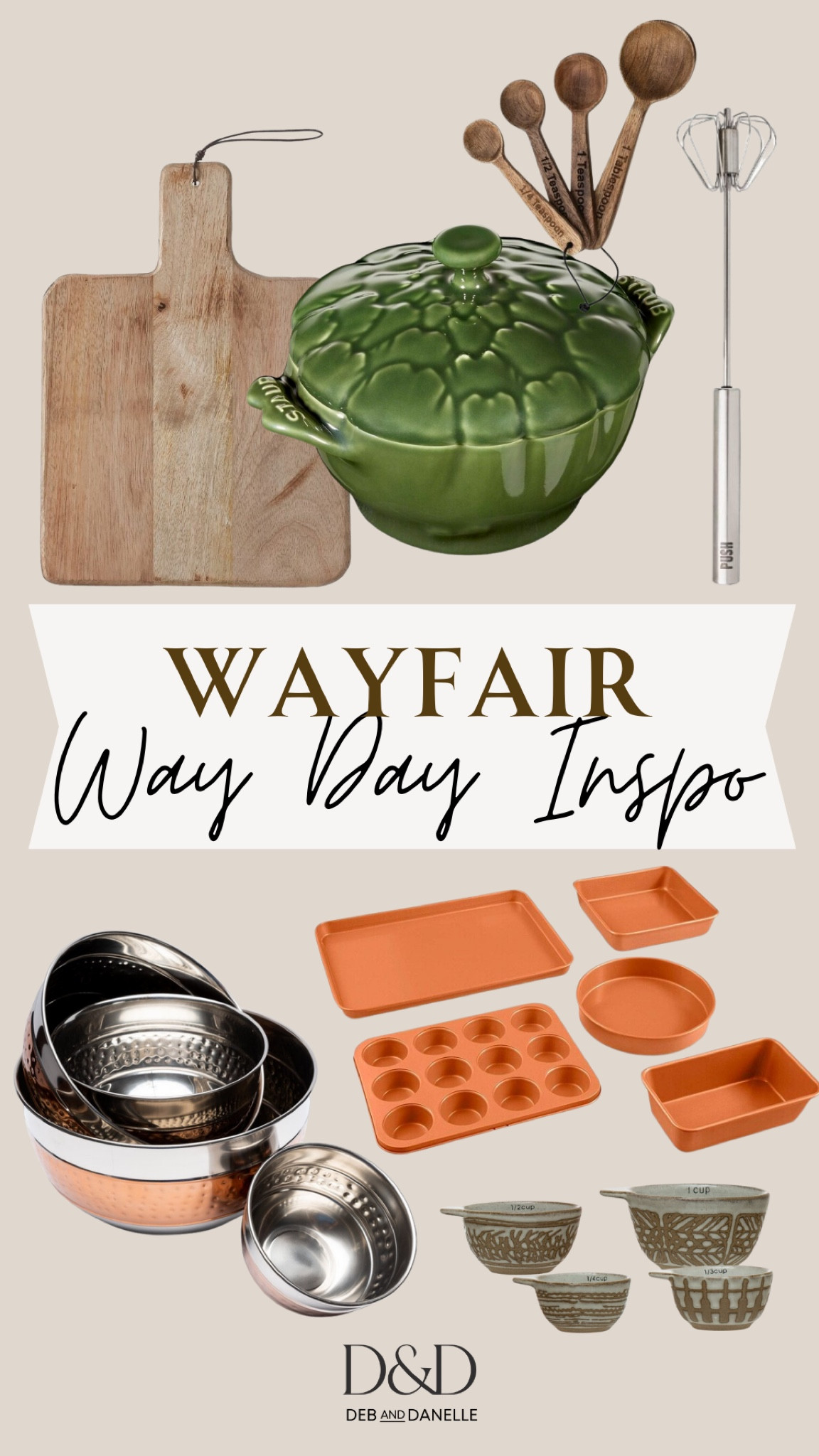 Way Day is here, and you can score big on some great home items from @wayfair. We selected some great baking items to refresh your kitchen. You can find deals up to 80% off in-stores and online with free shipping! sale ends 10/7  #Wayfair #WayfairPartner 

#LTKHome #LTKSeasonal