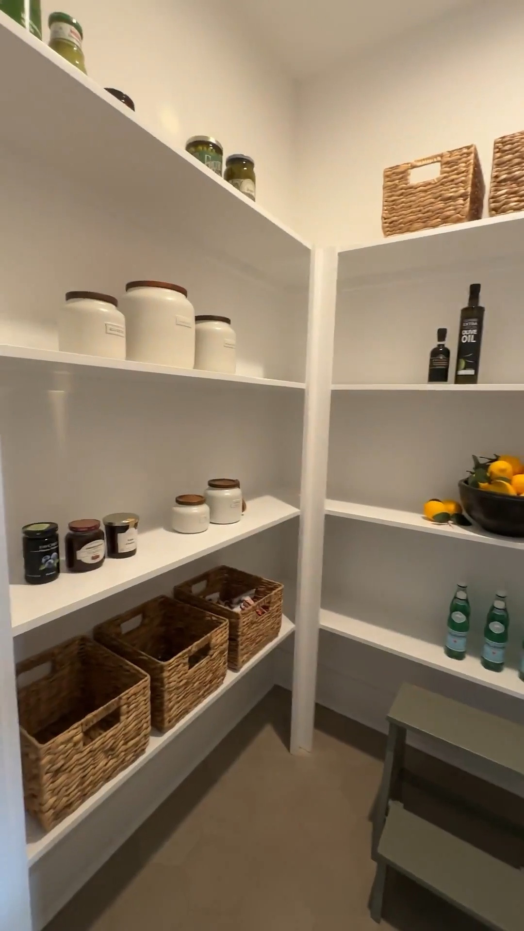 Sneak peek inside a couple of model home pantries I designed 👀
These aren’t fully stocked since they’re in model homes, but they still show how impactful a well-planned walk-in pantry can be. Storage that’s both functional and beautiful makes everyday living so much easier.

Would you love a walk-in pantry like this in your home?#LTKFamily #LTKStyleTip

#LTKHome