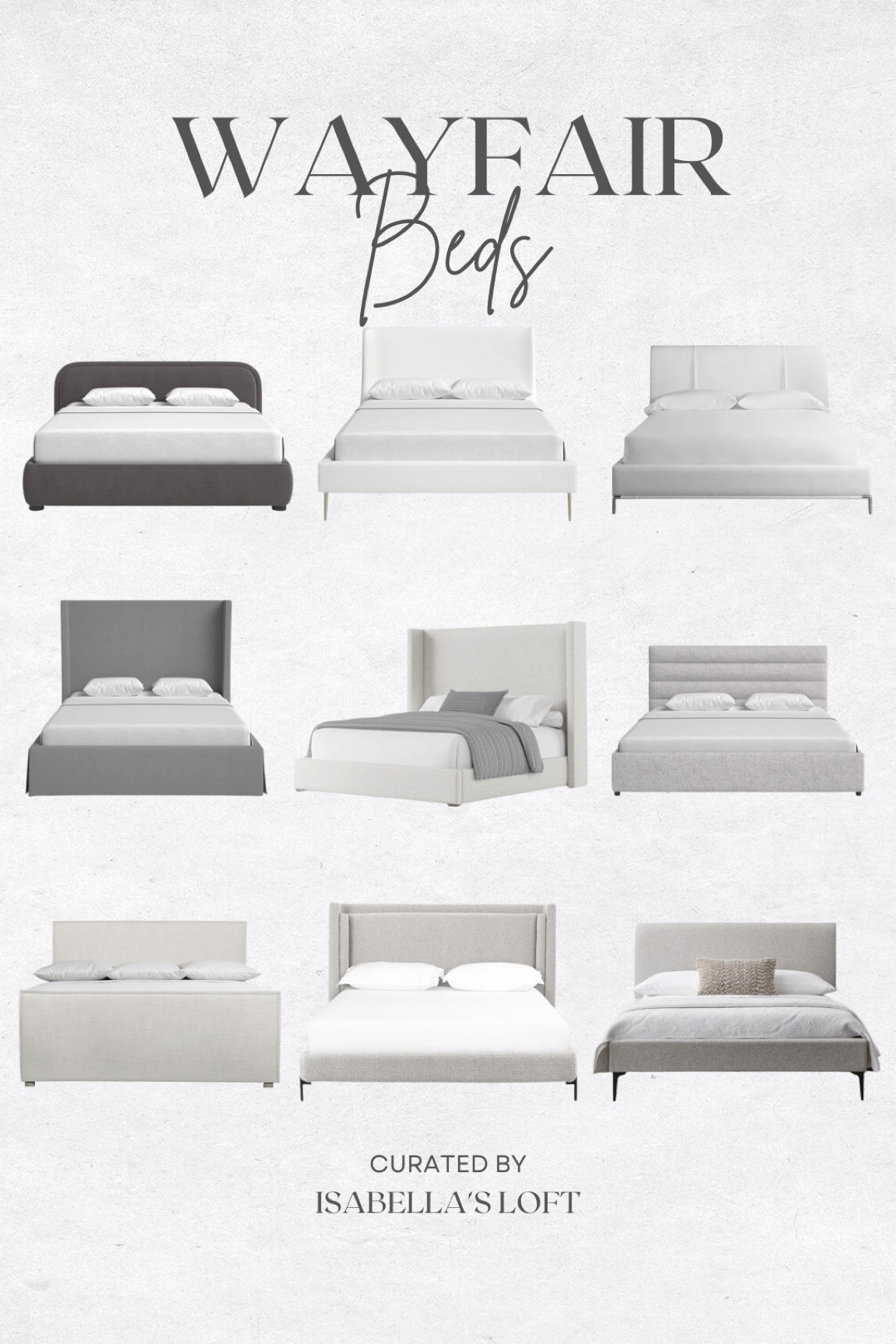 Wayfair Beds

Media Console, Living Home Furniture, Bedroom Furniture, stand, cane bed, cane furniture, floor mirror, arched mirror, cabinet, home decor, modern decor, mid century modern, kitchen pendant lighting, unique lighting, Console Table, Restoration Hardware Inspired, ceiling lighting, black light, brass decor, black furniture, modern glam, entryway, living room, kitchen, bar stools, throw pillows, wall decor, accent chair, dining room, home decor, rug, coffee table

#LTKFind #LTKhome #LTKfamily