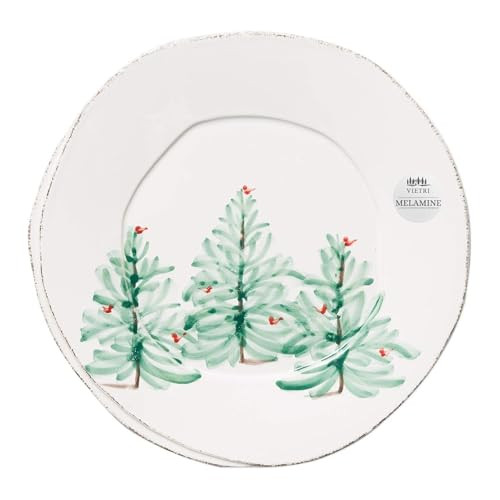 Vietri Melamine Lastra Holiday Unbreakable Dinner Plate, 11" Lightweight & Durable Dinnerware | Amazon (US)