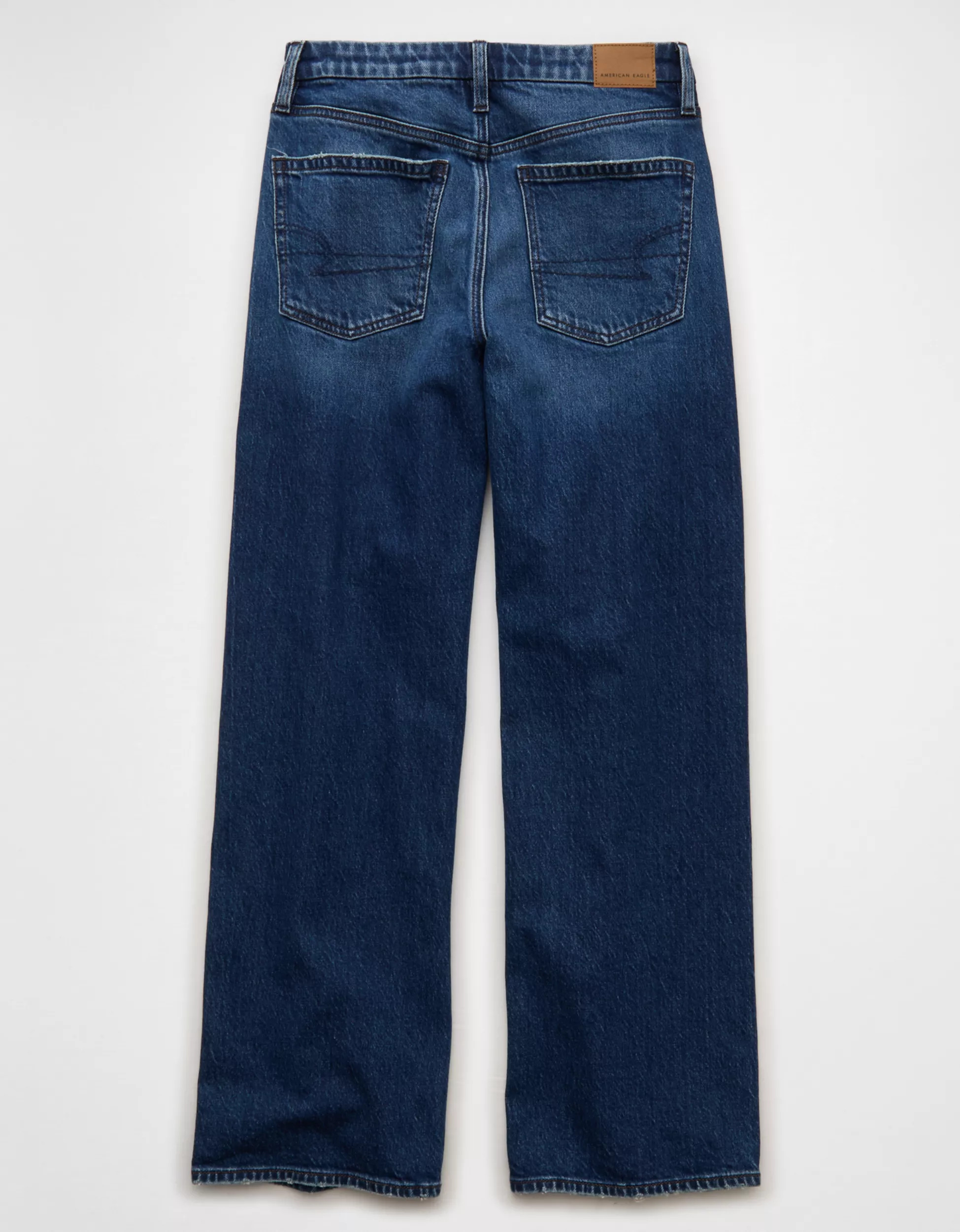 AE Stretch Curvy High-Waisted Stovepipe Jean | American Eagle Outfitters (US & CA)