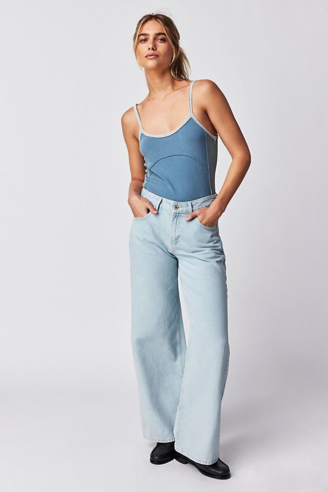 The Ragged Priest Low-Rise Baggy Jeans | Free People (UK)