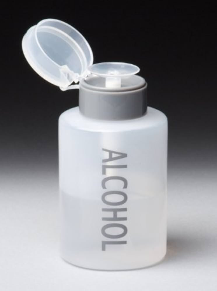 9oz Gray with Word Imprint Push Down Pump Dispenser Empty Refillerable Bottle with Flip Top Cap -... | Amazon (US)