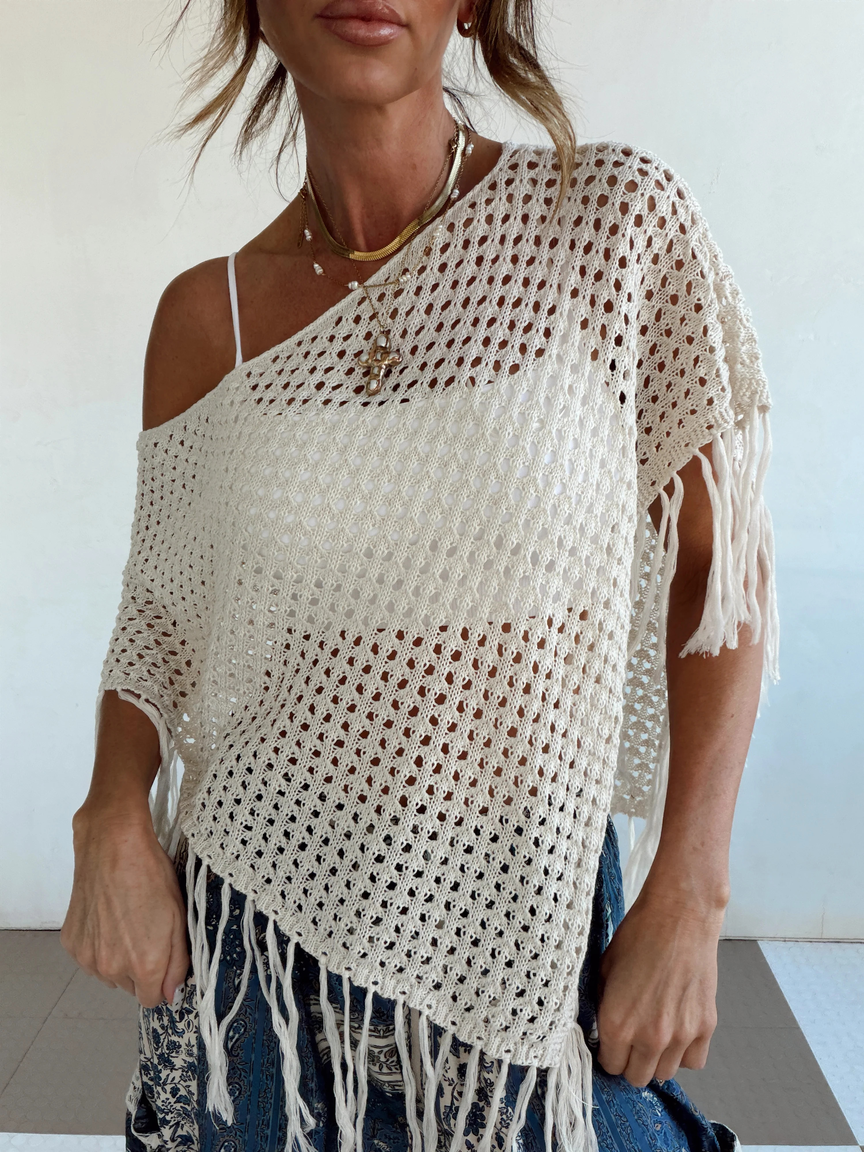 Lucky Fringe Shawl | Copper and Cloth