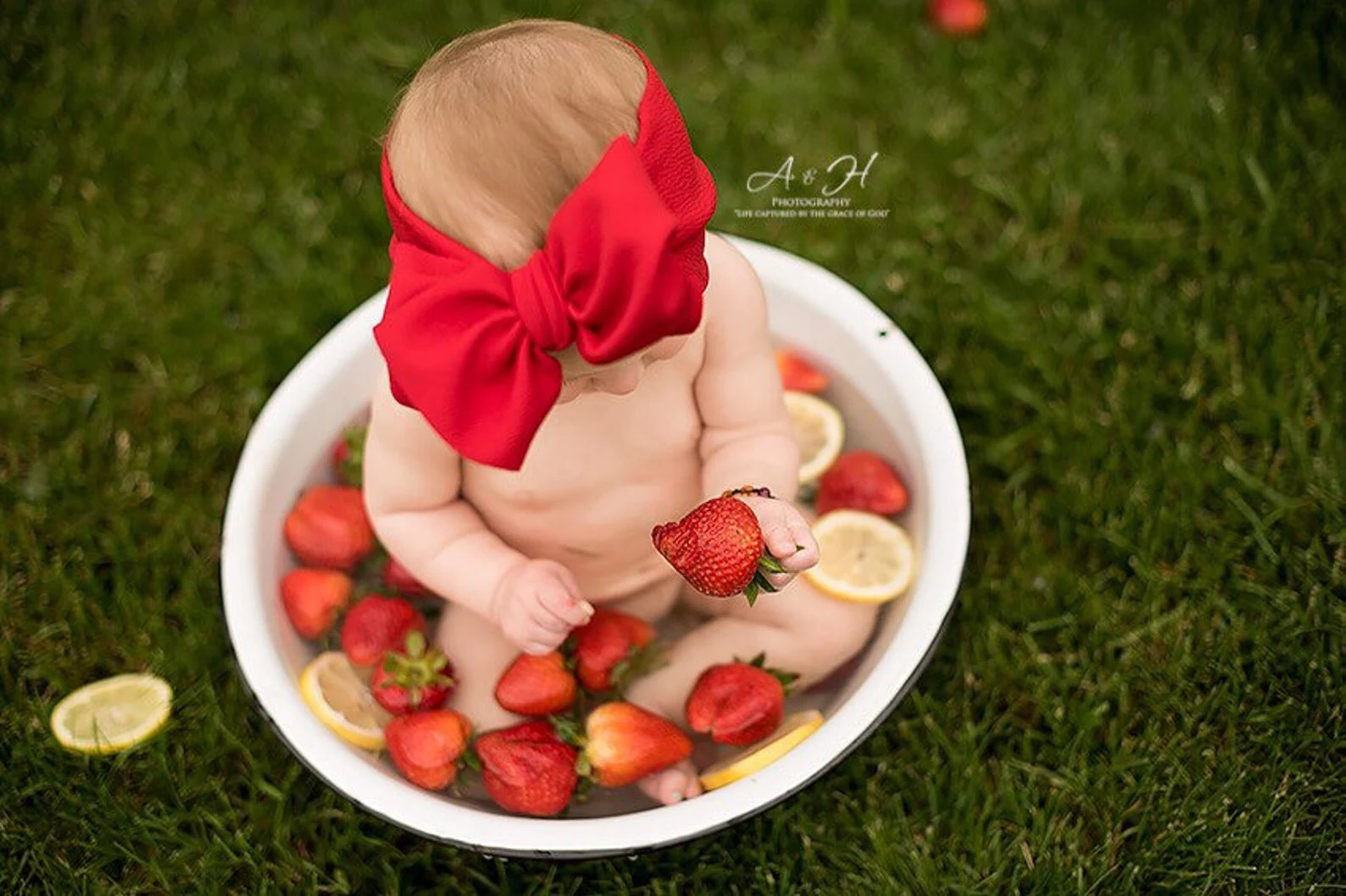 Red Baby Girl Bow Headband, Head Wrap Bows | Etsy (US)