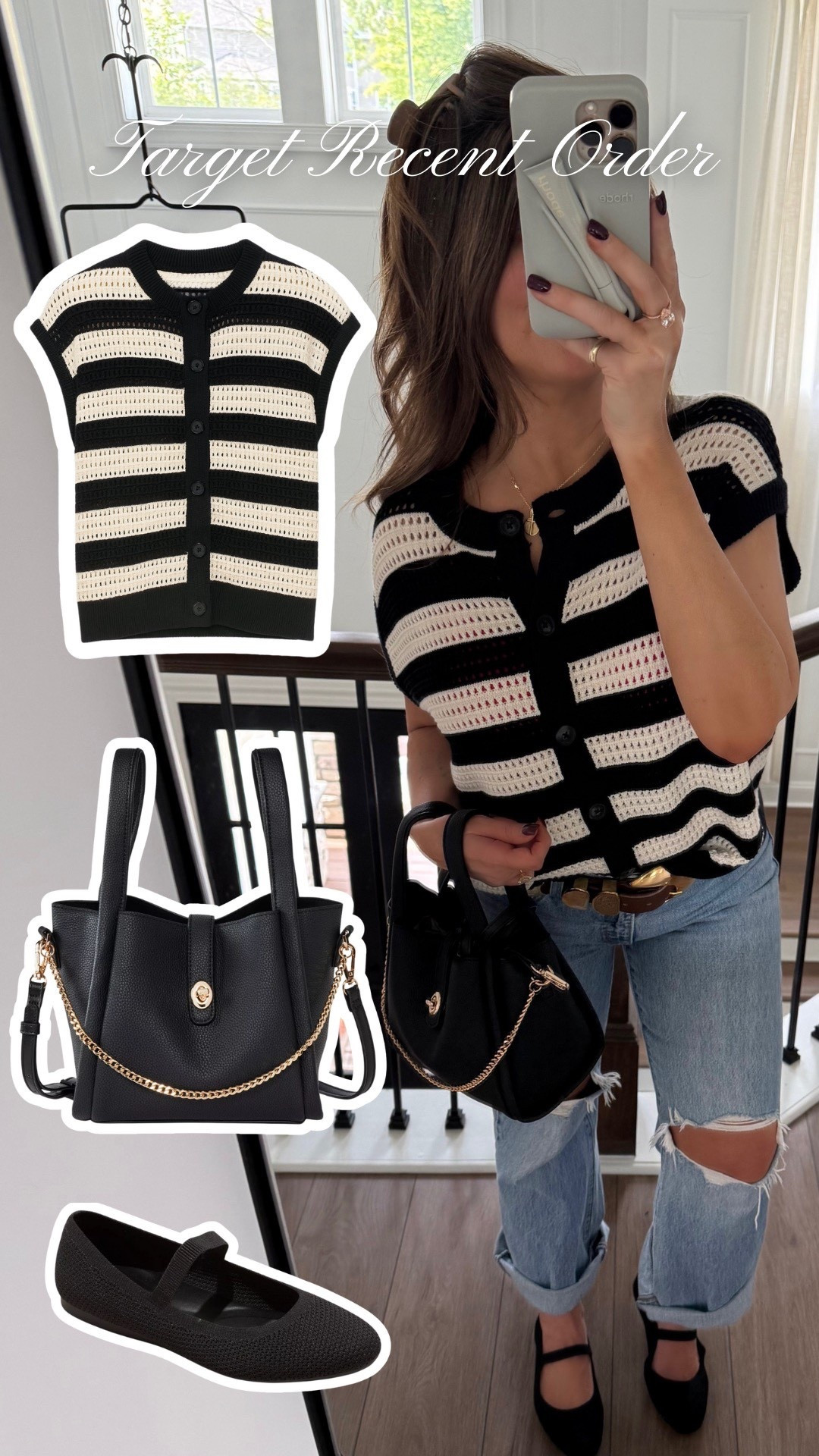 Recent Target Order 🖤  🎯 
Sweater runs a little oversized
Shoes run slightly big! I sized down. They are sooooo good

#LTKShoeCrush #LTKFindsUnder50 #LTKStyleTip