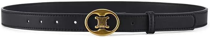 Womens Belt,LEJUEKA Leather belts 0.9'' Wideth Retro Fashion Skinny Thin Waist Belt for Jeans Pan... | Amazon (US)