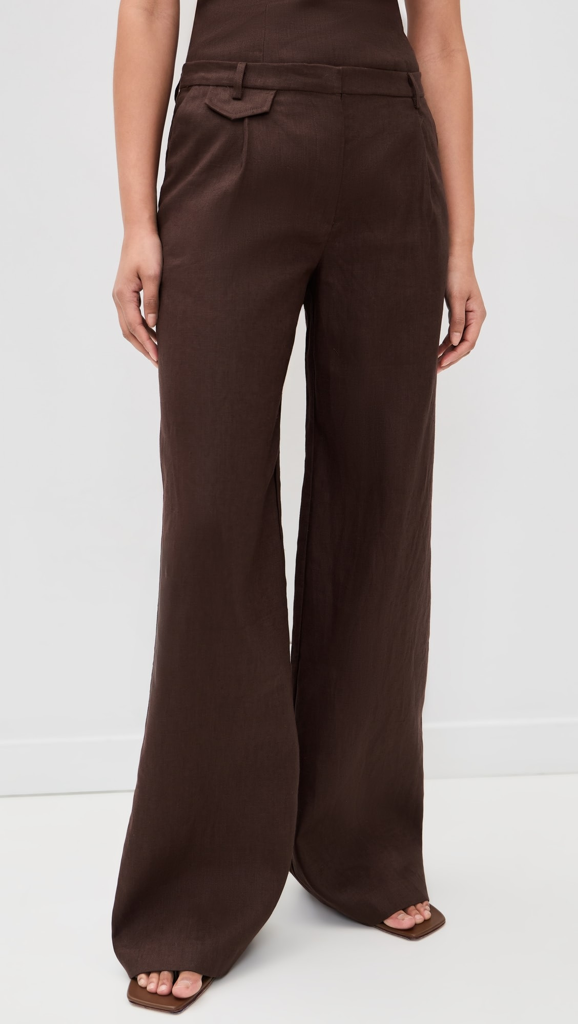 Geordy Hipster Linen Pants | Shopbop