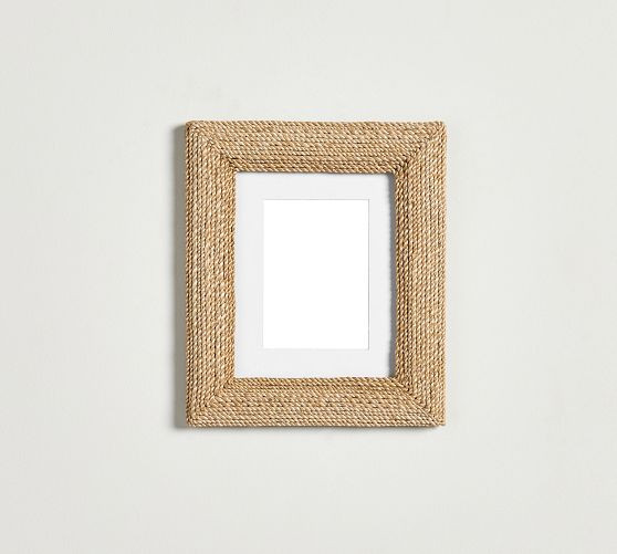 Abaca Rope Woven Frames | Pottery Barn (US)