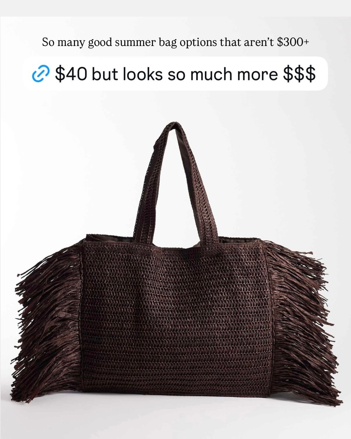 Summer bags that look expensive but aren’t! 

#LTKmomlife #LTKTravel #LTKootd