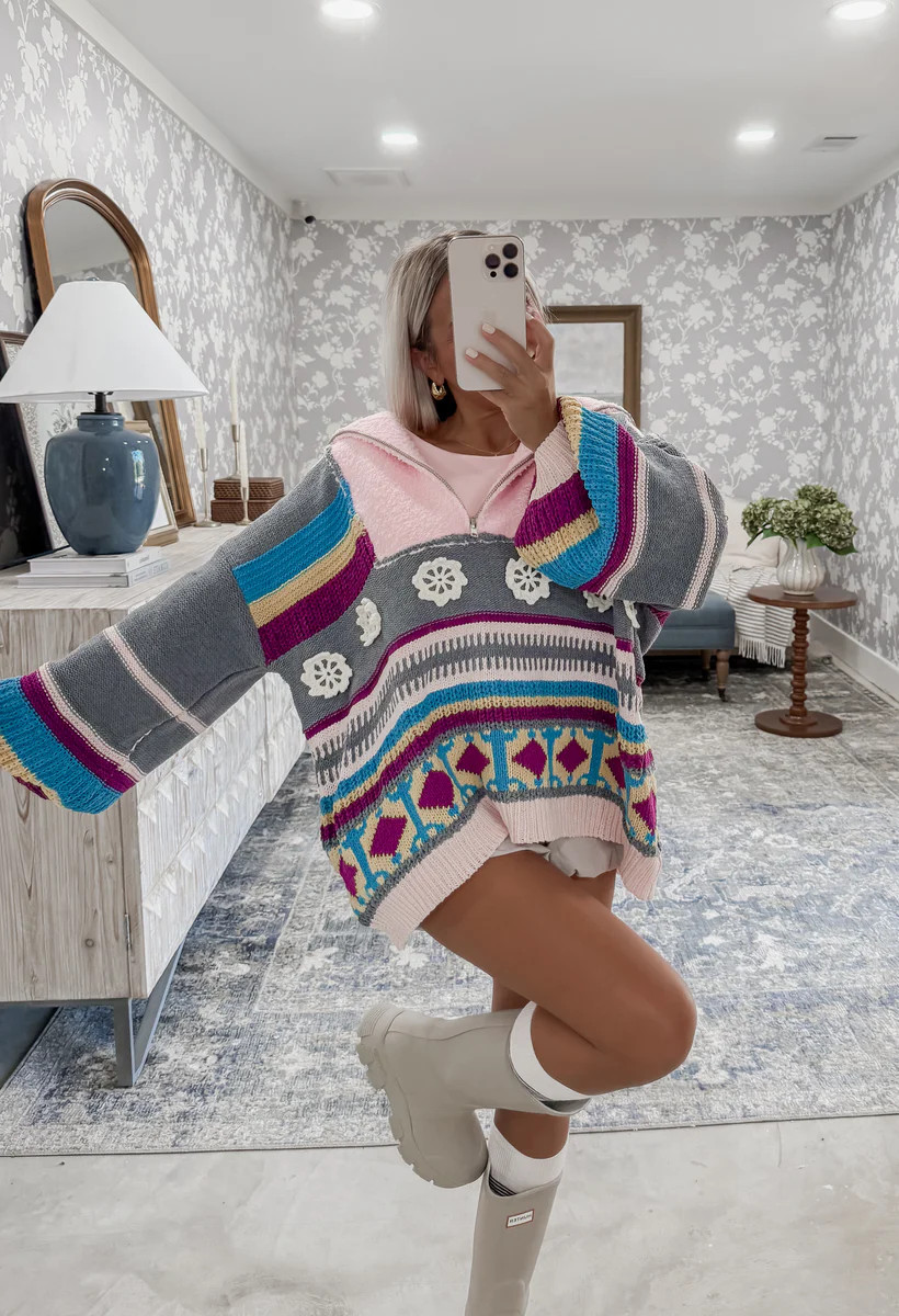 Aspen Bound Cozy Half Zip | CK Squared Boutique