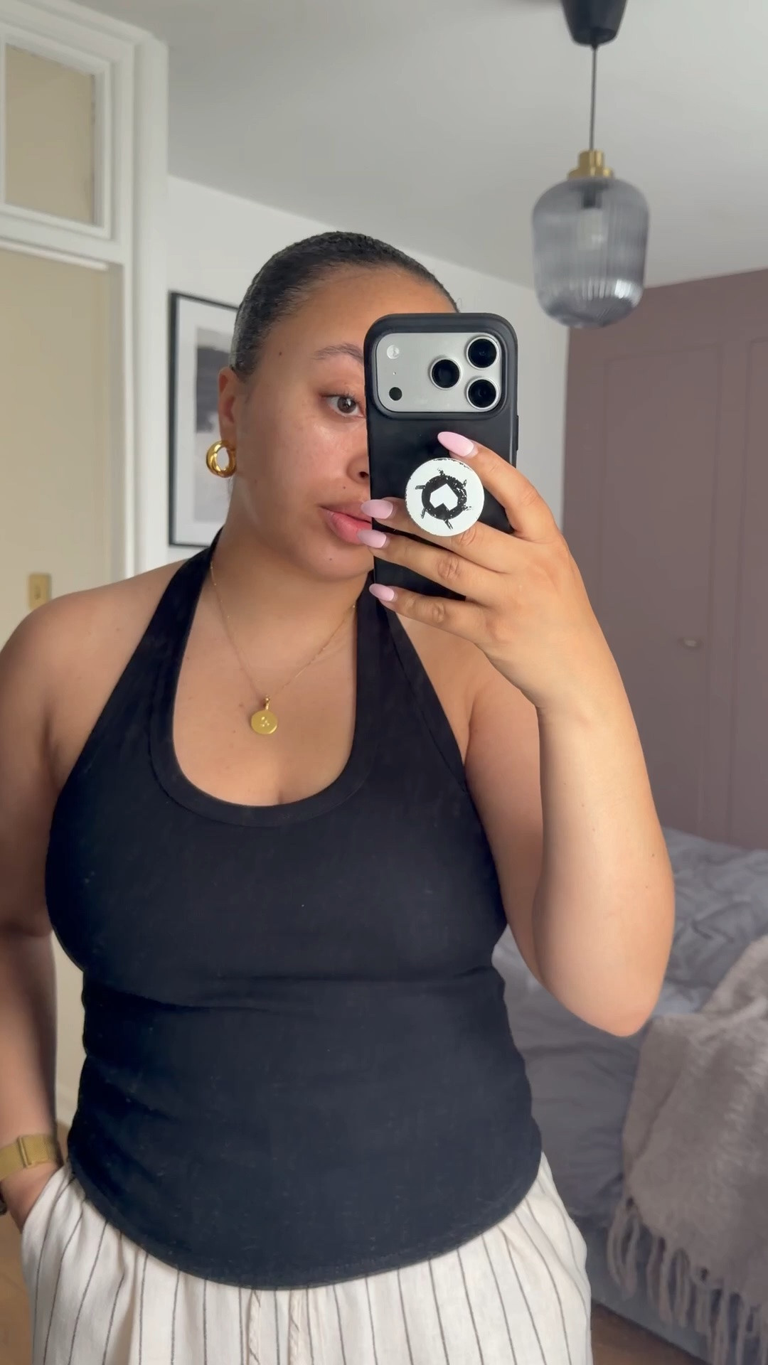 The basic you need in your wardrobe! 
The perfect summer staple - I’m so impressed with the quality and fit. I’ve bought it in two more colours! I’m wearing a size medium and usually wear a size 12 top. Even better I’m a 36D bra and I don’t need to wear a bra with this top that’s how sturdy the fabric is!
Even better, it’s only £9.99

#LTKsummer #LTKuk #LTKunboxing