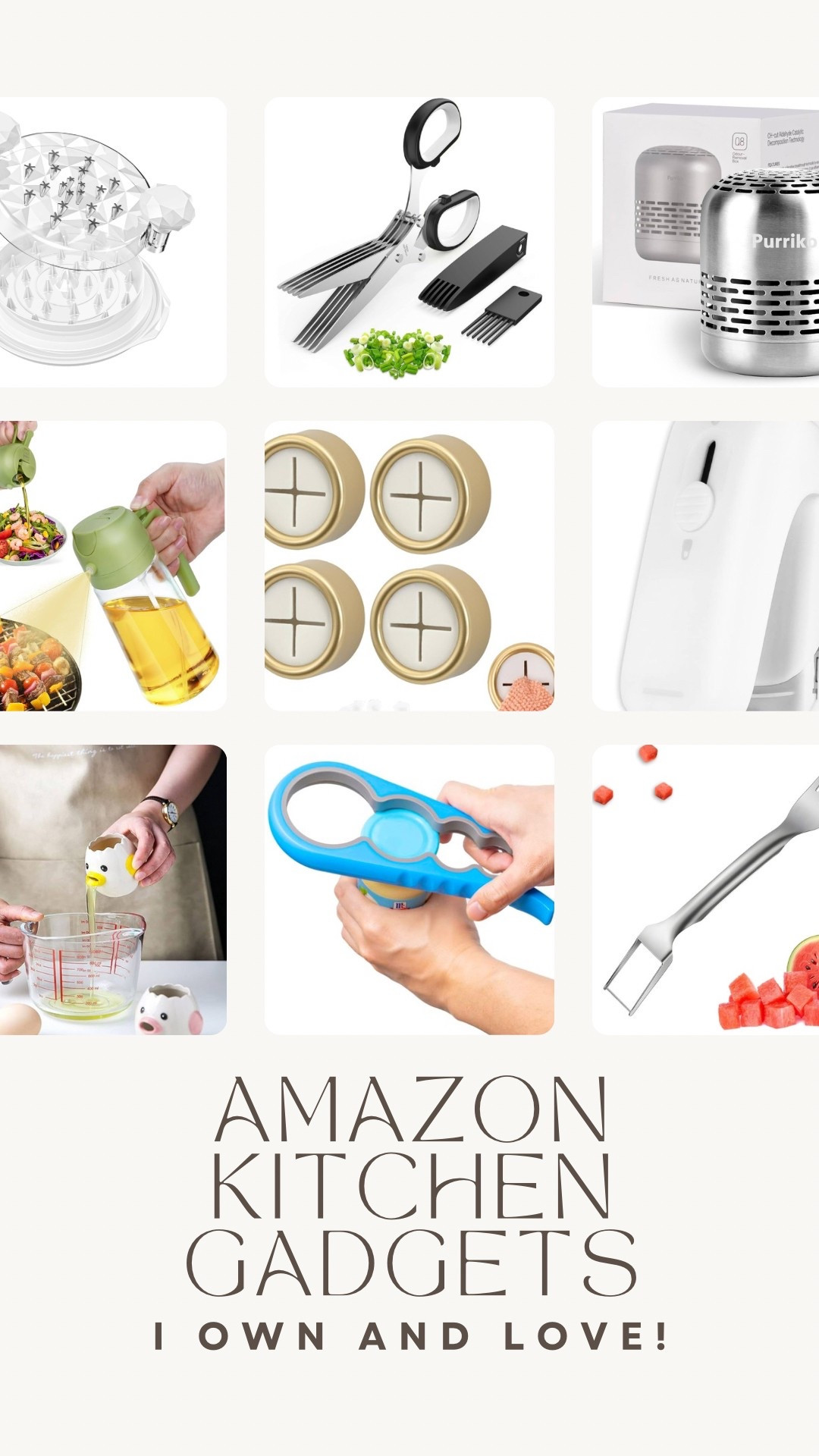 Favorite Amazon kitchen gadgets! 
