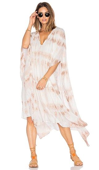Young, Fabulous & Broke Coronado Cover Up in Taupe Streak Wash | Revolve Clothing