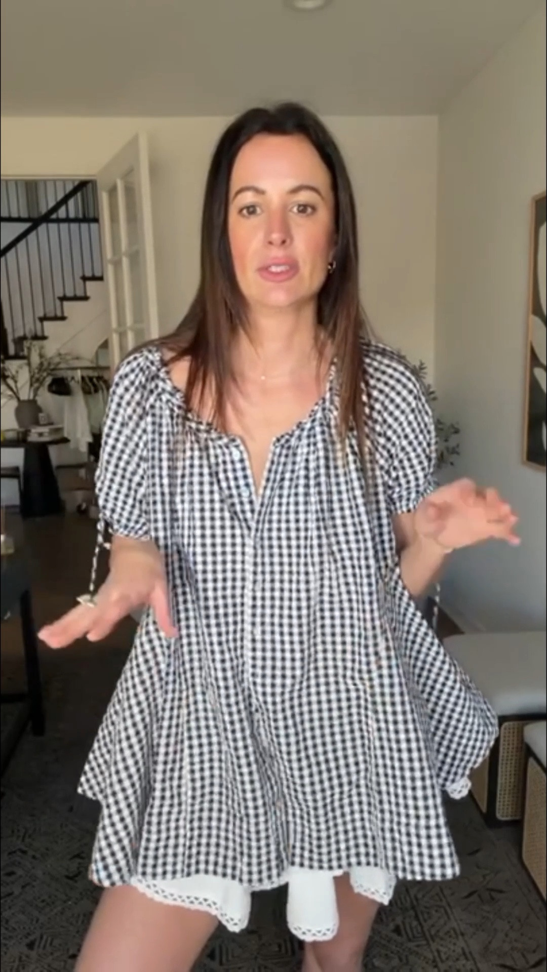 This gingham top would be so cute as a swim cover up or with some white shorts! 

#LTKgrwm #LTKSwim #LTKootd