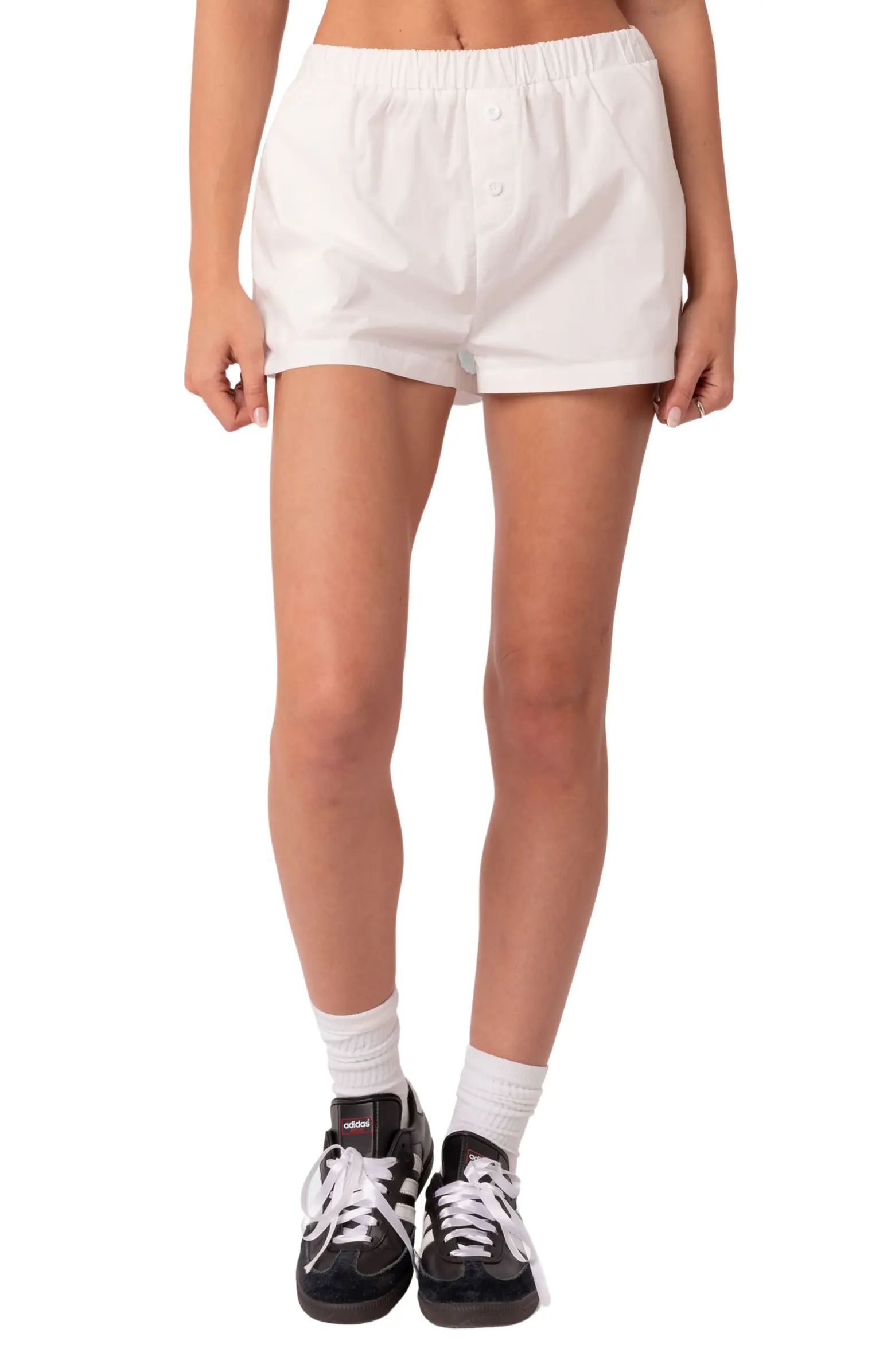 EDIKTED Aline Boxer Shorts | Nordstrom | Nordstrom