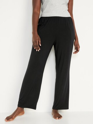 Mid-Rise Sunday Sleep Ultra-Soft Pajama Pants for Women | Old Navy (US)