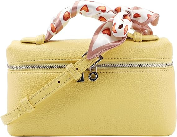 Crossbody Bag for Women Top-Handle Pouch Bag Designer Shoulder Leather Handbag Trendy Purse | Amazon (US)