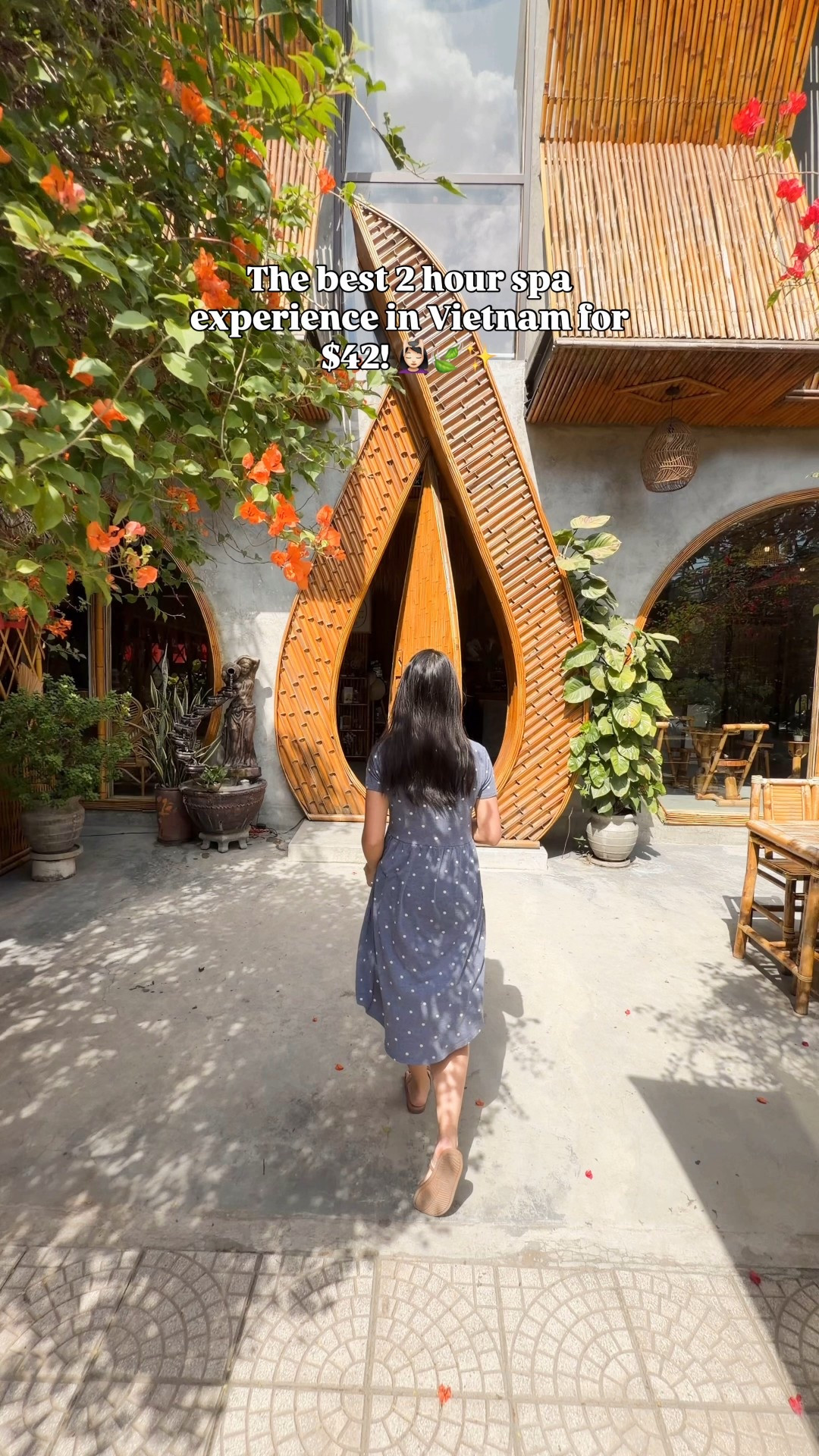 The BEST spa day we’ve ever had! 💆🏻‍♀️✨ This is a luxury spa in Đà Nẵng, Vietnam, yet it was only $42 USD for a full 2-hour experience (full body massage, head wash + massage, and facial)!! I didn’t even film most of the body massage, but it was truly the best - they were on top of me to get all of my knots out lol. 10/10 highly recommend this spot, and a huge thank you to Phượng and Yến for the amazing service 🤍

📍 Nguồn Spa Đà Nẵng
81 Hoàng Kế Viêm, Bắc Mỹ Phú, Ngũ Hành Sơn, Đà Nẵng 550000, Việt Nam

#vietnamtravelguide #đànẵng #danangtrip #spaexperience #danangtravel

#LTKselfcare #LTKTravel #LTKootd