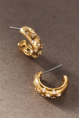 NADRI Starry Hoop Earrings | Anthropologie (US)