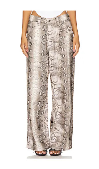 Colossus Wide Leg in Snake Print | Revolve Clothing (Global)