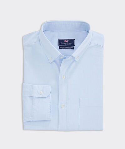 Classic Fit Solid Shirt In Stretch Cotton | vineyard vines