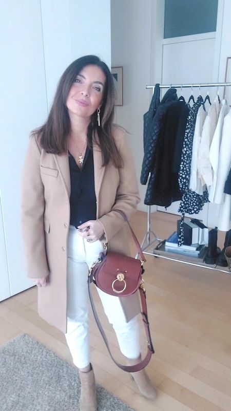 Outfit of the DayCamel Coat | Fashion over 50 | Chloé Bag | Designer handbags | Neutrals | Levi's 501 

#LTKover40 #LTKeurope #LTKitbag
