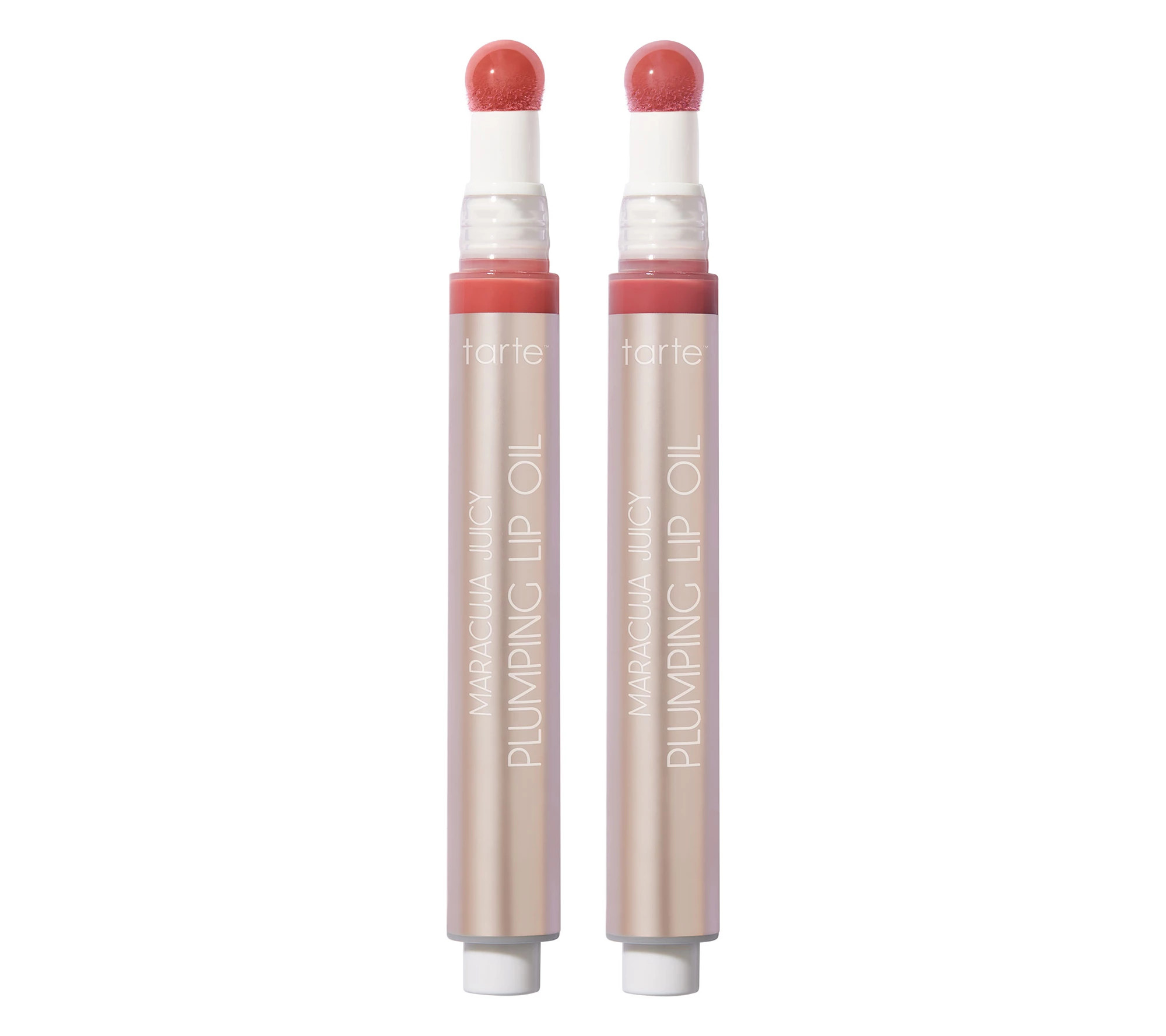 tarte Maracuja Juicy Plumping Lip Oil Duo - QVC.com | QVC