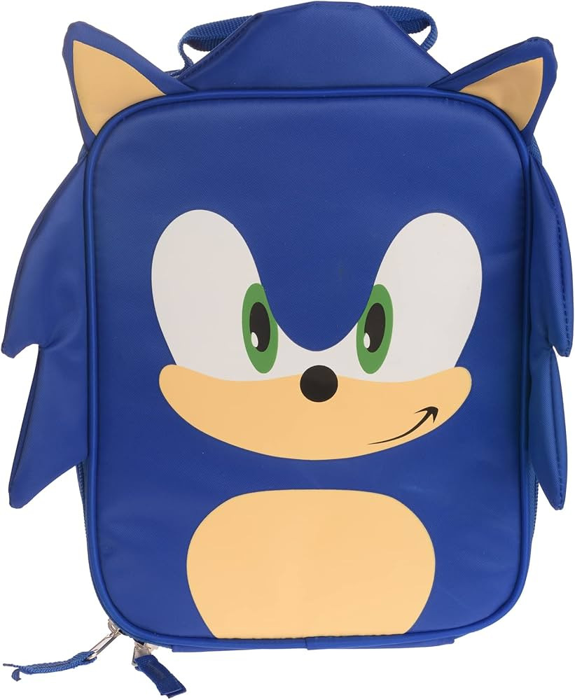AI ACCESSORY INNOVATIONS Sonic The Hedgehog Insulated Lunch Box, Mini Gaming Cooler with 3D Featu... | Amazon (US)