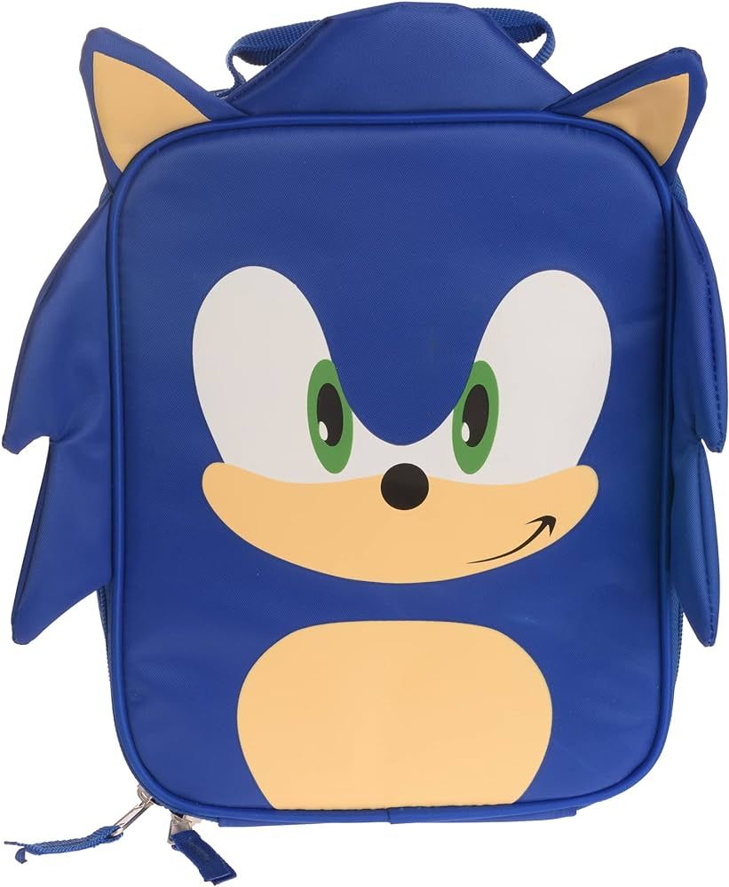 AI ACCESSORY INNOVATIONS Sonic The Hedgehog Insulated Lunch Box, Mini Gaming Cooler with 3D Featu... | Amazon (US)